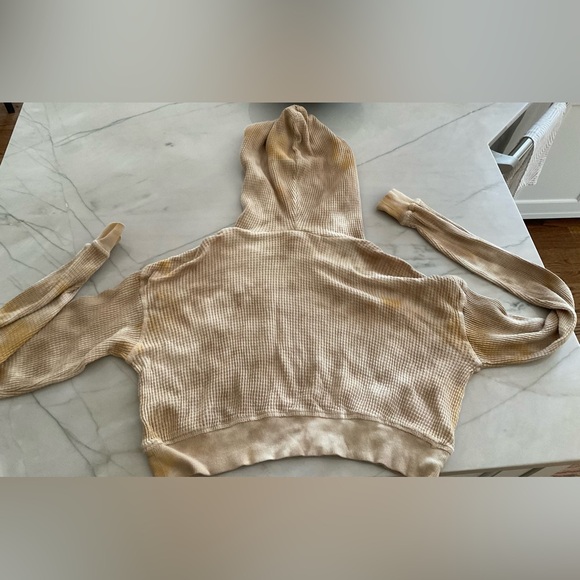 Wild Fable Cropped Hoodie waffle Sz M - Picture 4 of 8